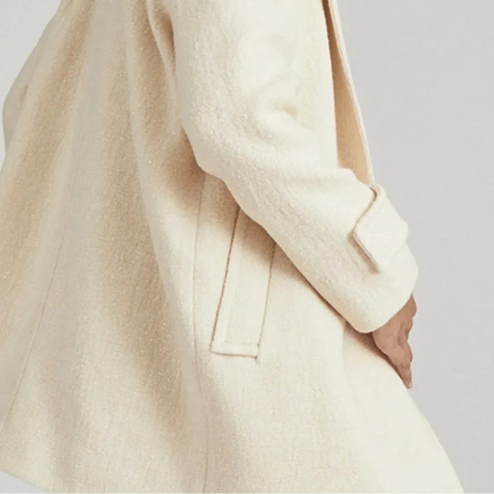 Reiss Oversized Skye Wool Coat - Picture 3 of 7